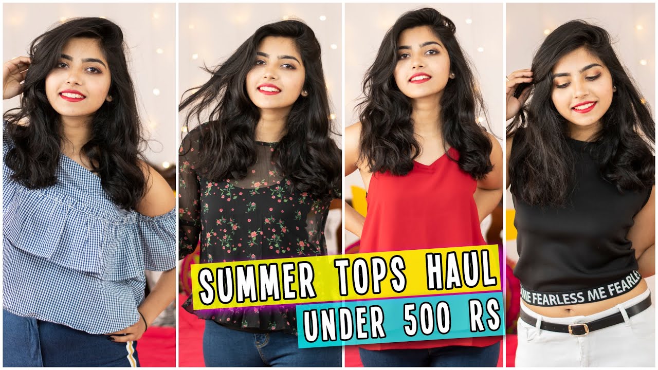 Myntra Tops Haul(12 Tops Under 600RS)