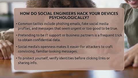 How Do Social Engineers Hack Your Devices Psychologically? - Everyday-Networking