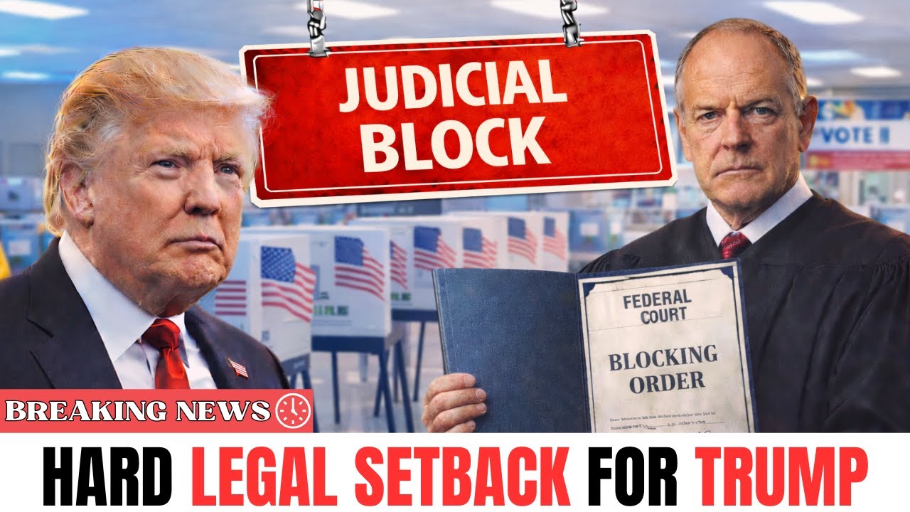 BREAKING: A FEDERAL JUDGE STOPS TRUMP and triggers a NATIONAL CRISIS