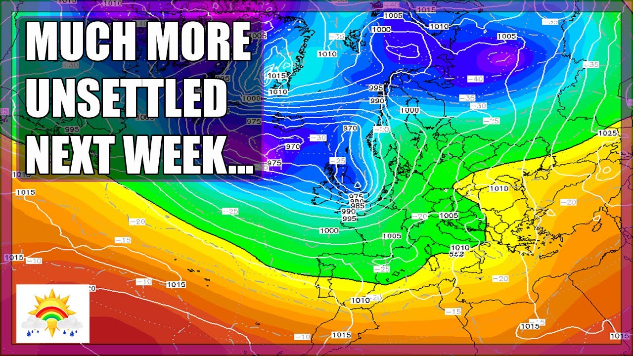 Ten Day Forecast: Much More Unsettled Next Week But Not Cold (Probably ...