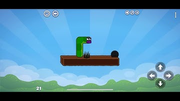 Apple Worm: Logic Puzzle. Level 21. Walkthrough.