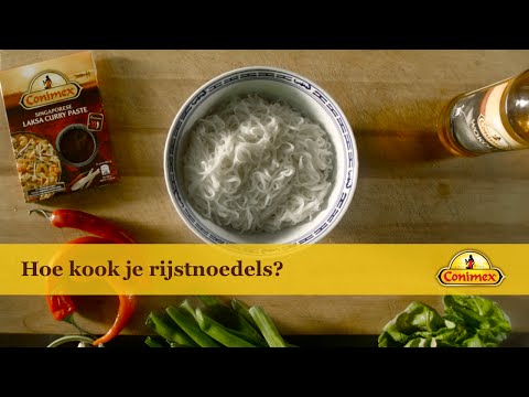 Video: Hoe Maak Je Rijstnoedels?