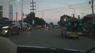 Philippines, Palawan, Puerto Princesa, car ride from Bakers hill to Balayong Rotonda Park + walk