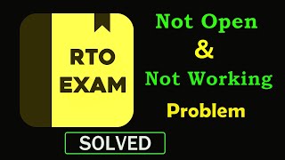 How to Fix RTO Exam App Not Working Problem | RTO Exam Not Opening Problem in Android & Ios screenshot 3