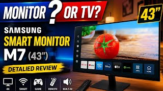 Monitor or TV? | Samsung Smart Monitor M7 (43") In-Depth Review