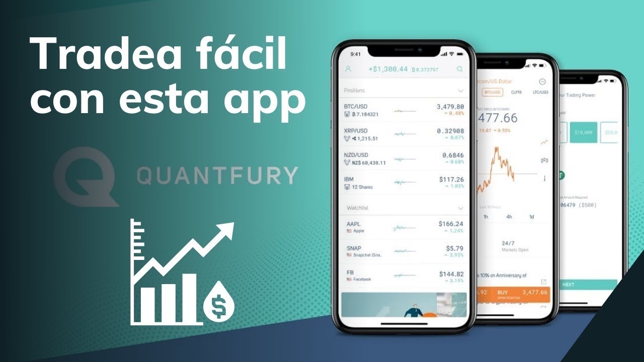 TUTORIAL QUANTFURY PARA PRINCIPIANTES como HACER TRADING y GANAR DINERO ...