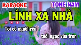 Karaoke Lính Xa Nhà Tone Nam Nhạc Sống Siêu Thị Karaoke