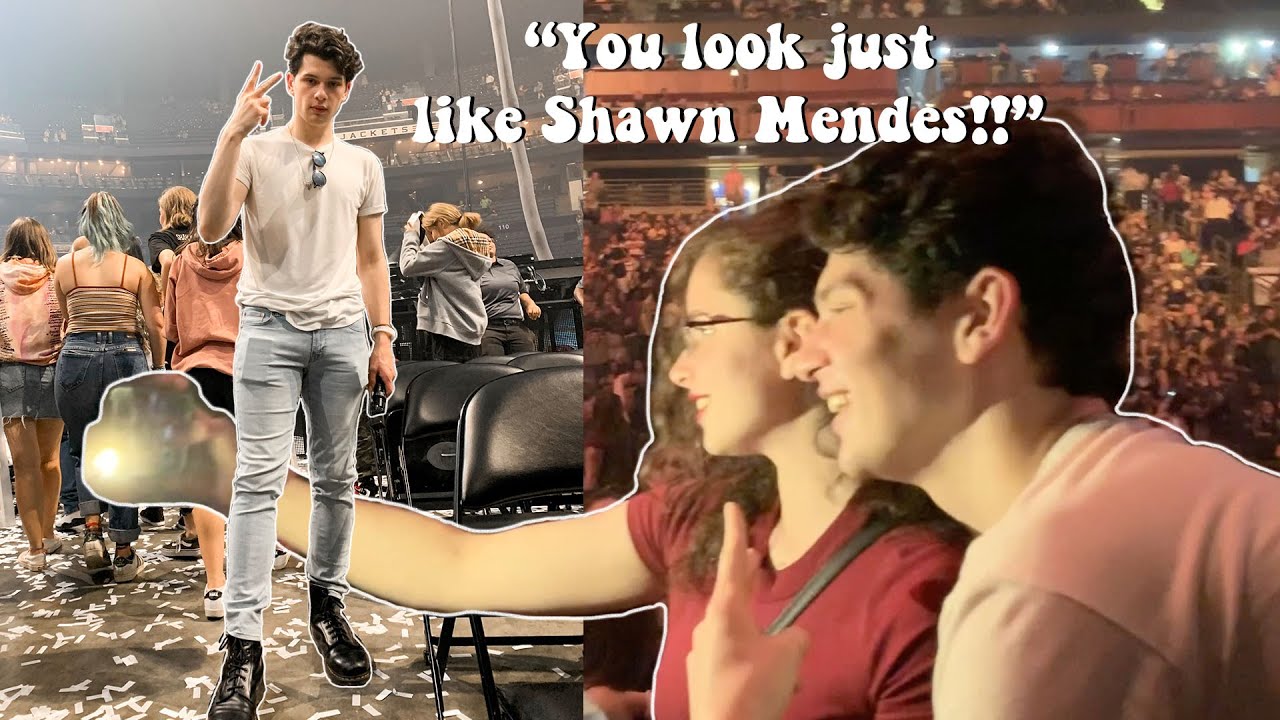 I dressed up like Shawn Mendes at his concert and this is what happened