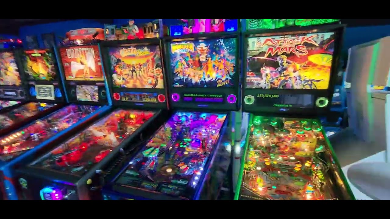 Game Over Arcade pinball collection June 2025 Lincoln City Oregon