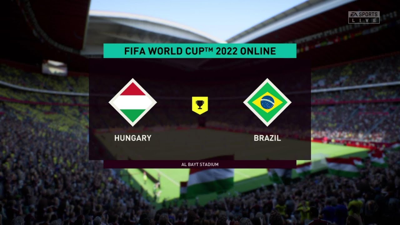 FIFA 23 World Cup 2022 Online HUNGARY VS BRAZIL FINAL 