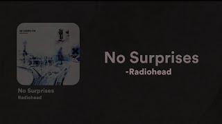 Radiohead - No Surprises | Lyrics