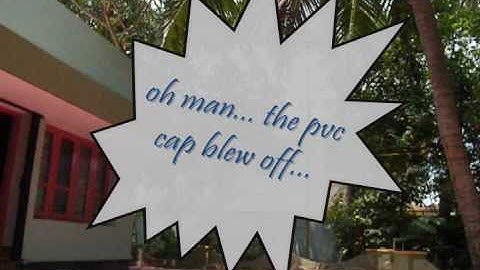 Water rocket basic testing part 1