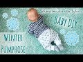 BABY WINTER PUMPHOSE / Selber nähen DIY Schnittmuster von Lybstes