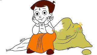 Chhota Bheem Coloring Pages   How To Draw Shiva Arjun Chota Bhim Cartoon Book for Kids Colouring 4K