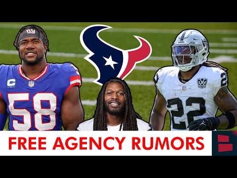 Texans WORRIED About Depth? Texans Free Agency Rumors + A Major Injury Update On Jake Hansen