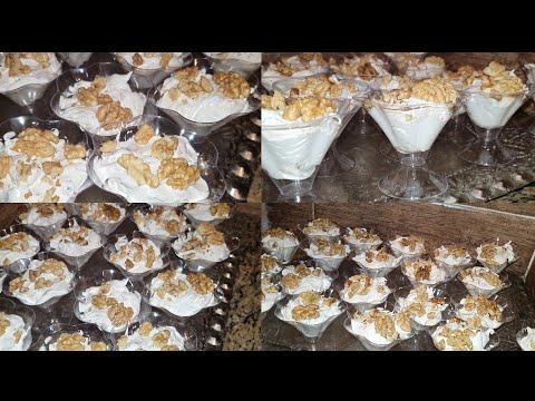 الجوزية موس الجوزية وصفة خفيفة حضروها في 5 دقائق ننصح بيها الاطفال هذو الايام تاع الامتحانات 