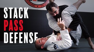 BJJ Techniques | Stack Pass Defense & Counters | CVBJJ Online