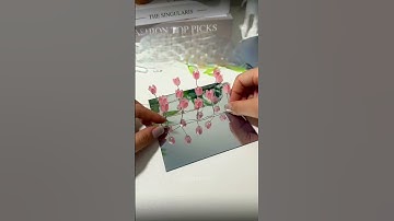 Tulip Lamp Handmade Flower Light | Make it Yourself #cybzone #light #diy #giftideas #trendinggadgets