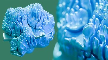 Differential Growth Obstacle Avoidance (Blender Tutorial)