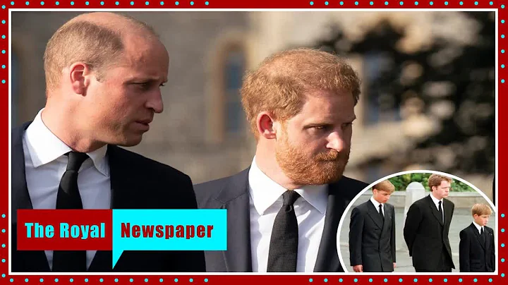 Harry and William will walk behind queen's coffin in echo of Diana funeral