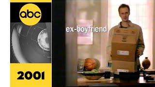 WABC (ABC) Commercials and Split-Screen Credits (December 5-6, 2001)