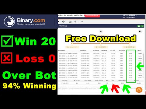 Free binary bot 2022