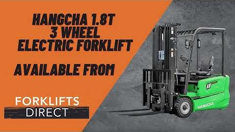 Hangcha 1.8t 3 Wheel Lithium Electric Forklift