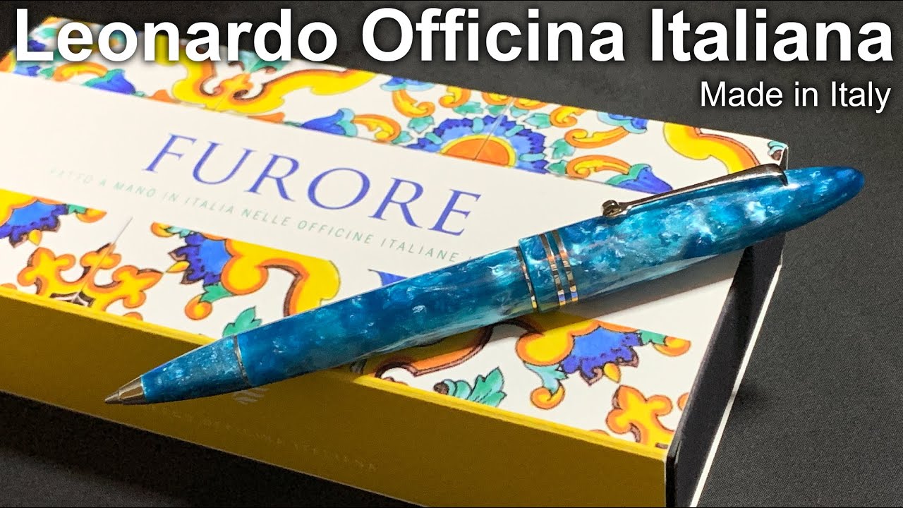 Leonardo Officina Italiana FUROREレオナルド フローレボールペン｜美しすぎるイタリアの宝石