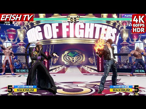 Duo Lon vs Kyo Kusanagi (Hardest AI) - KOF XV