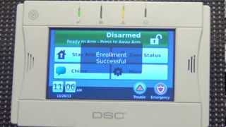 Alarm System Store DSC WTK5504 Tech Video