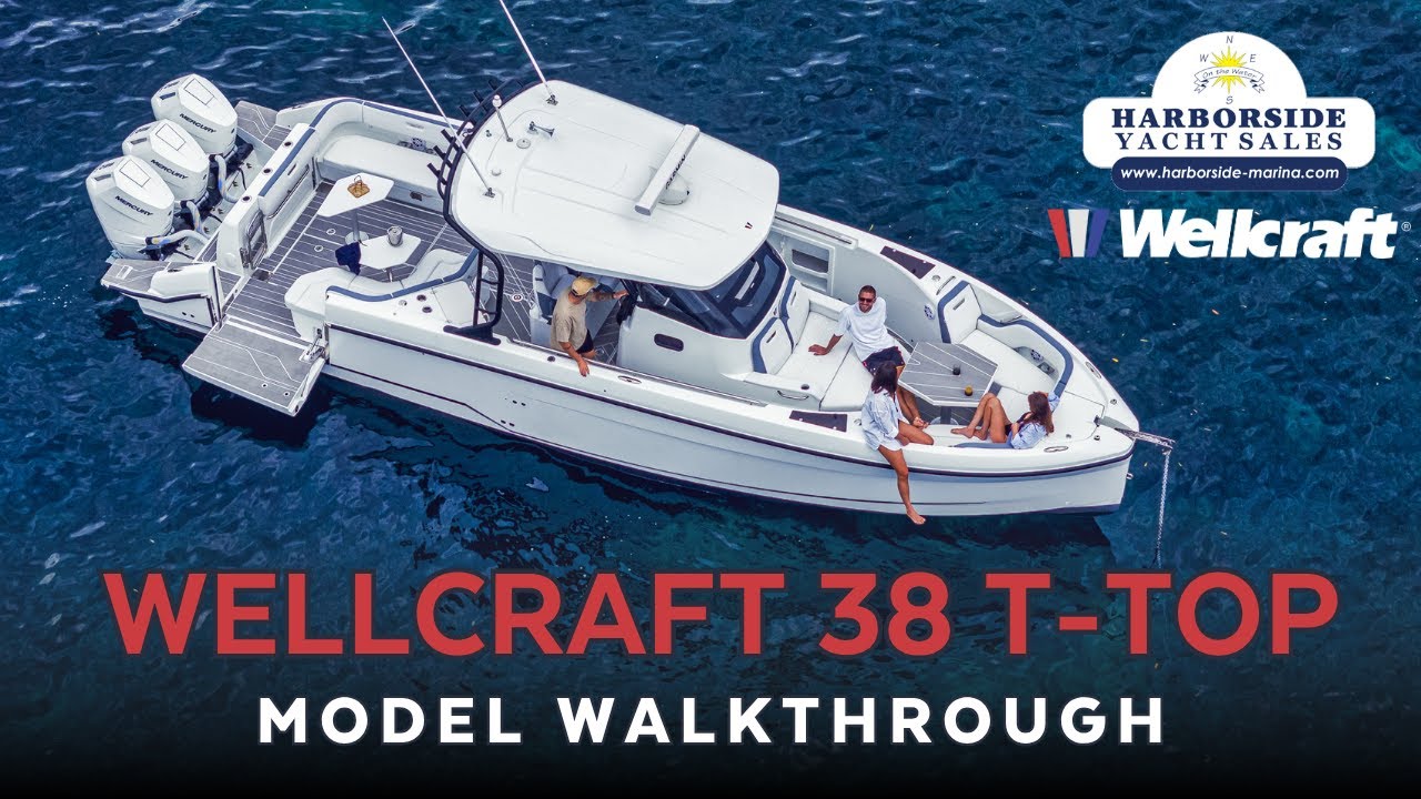 2026 Wellcraft 38 T-Top | Offshore Luxury + Power