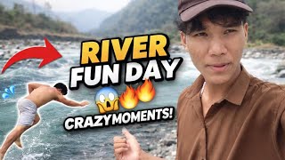 Went For River Bath With Friends