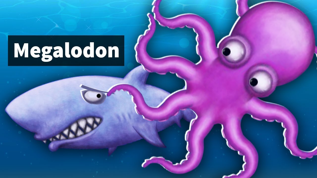 POLVO GIGANTE ENGOLIU UM MEGALODON! - Tasty Planet #2