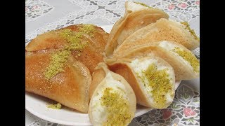 قطايف بالقشطه و الطعم خيالي حلويات رمضانية