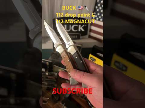 BUCK 112 Magnacut stealth drop & BUCK 112 Drop point! 2 
