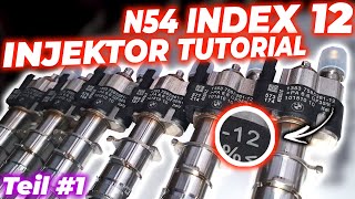 6 NEUE Index 12 INJEKTOREN für meinen N54 | N54 Injektoren tauschen TUTORIAL | padoppeldi