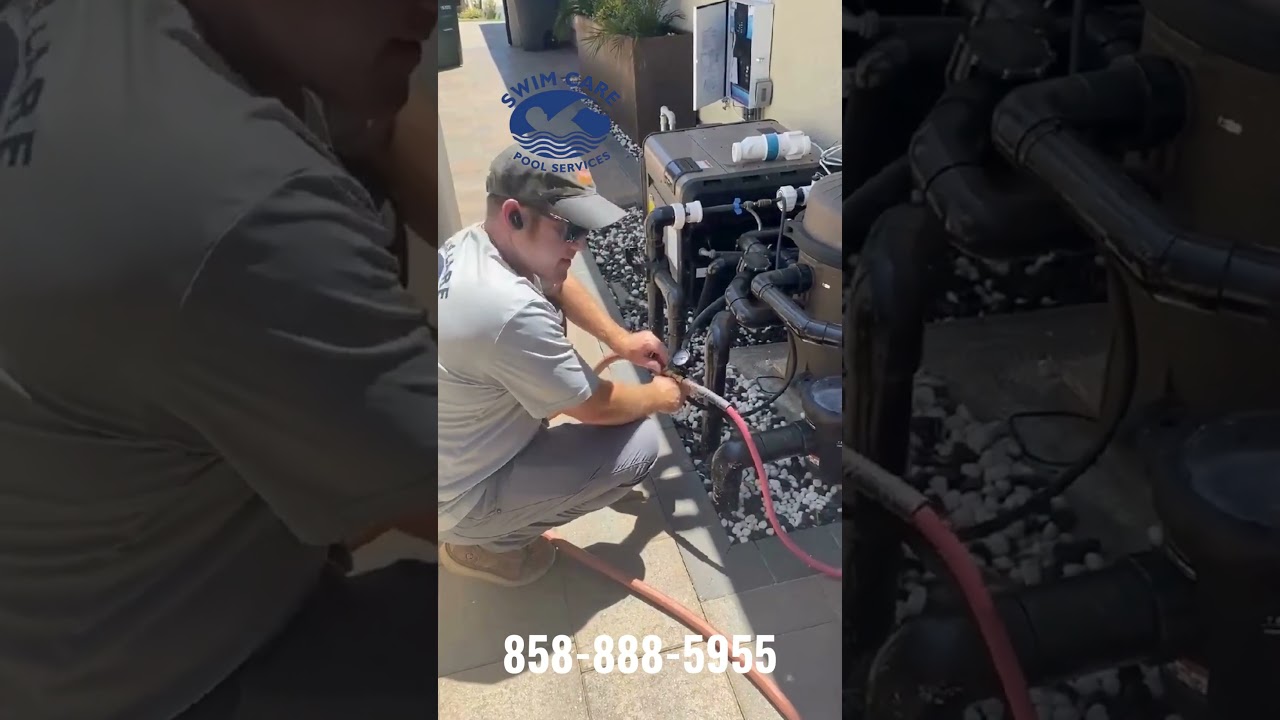 How Pressure Testing Found This Hidden Pool Leak in the Water Feature Line