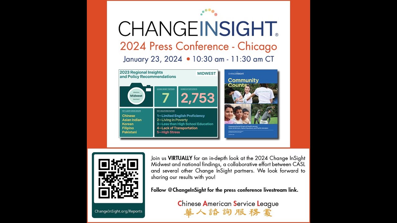 2024 Change InSight Press Conference Community Counts YouTube