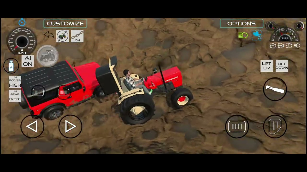 How to dosto trector thar ko nikal tractor game | Indian vehicles simulator 3d new mud mod update ||