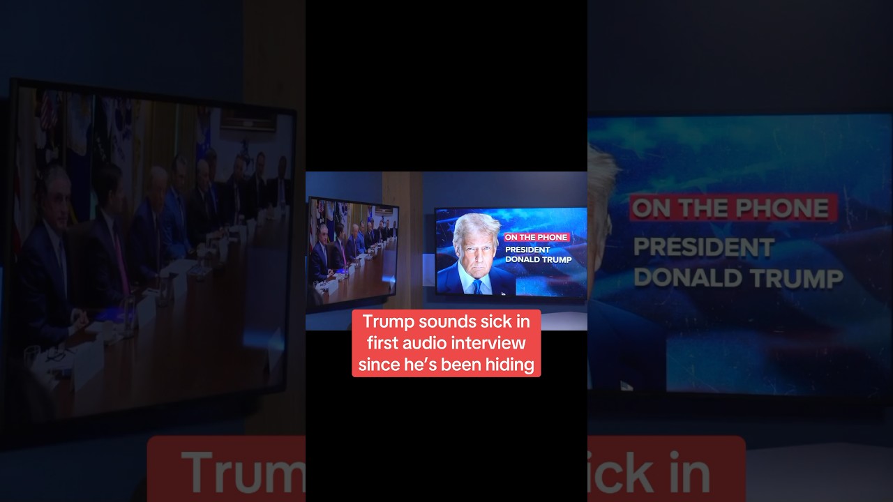 Trump Sounds ILL in Newly Released AUDIO