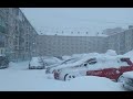 Майские снегопады и метели в Воркуте #Vorkuta #snowfall #blizzard