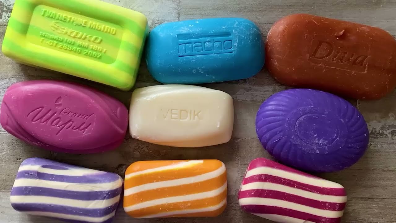 3X |ASMR Soap cutting | Soap Carving