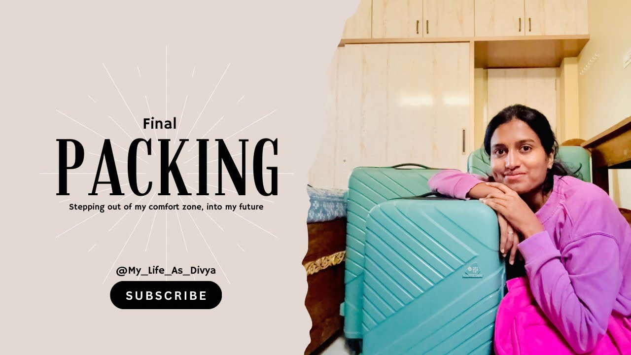 Packing for Germany | What to Bring as an International Student from India ✈️