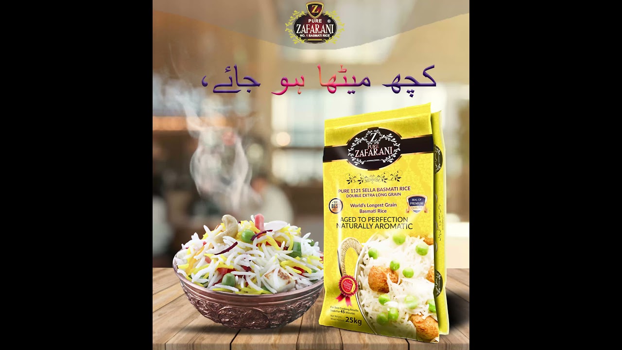 Best Rice Brand in Pakistan Pure Zafarani