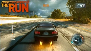 NEED FOR SPEED - "THE RUN" (PC UHD) Gameplay 1080p 60fps