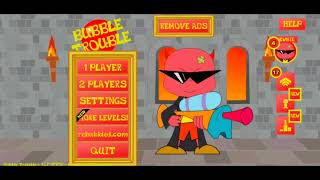 Bubble Trouble | Walkthrough | All levels Gameplay | Og Miniclip Game