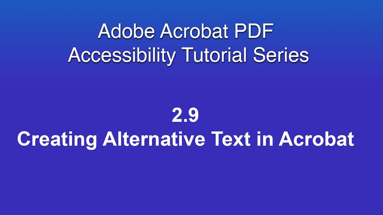 2 9 Creating Alternative Text in Acrobat