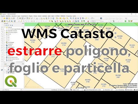 WMS Catasto ADE: estrarre poligono, foglio e particella con QGIS