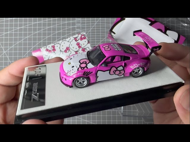Unboxing TPC 1:64 Nissan 350Z Hello Kitty Mexico Exclusive - YouTube