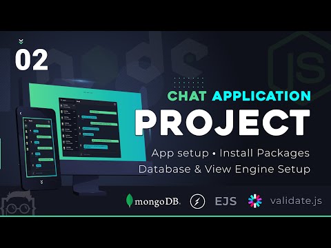 #31 - Project - Part 2 - Complete Project Setup - Full-stack Node Chat Application in Bangla